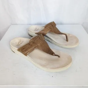 Dansko Cece Leather Thong Toe Post Sandals