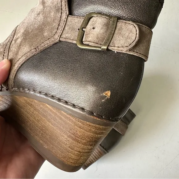 DANSKO- Shirley Boot Wedge Bootie Fall Western Rustic Boho Hippie Comfort