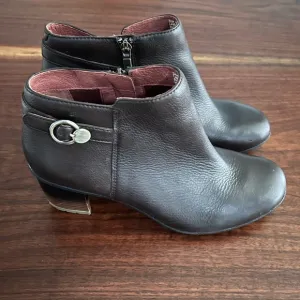 Dansko Waterproof Leather Ankle Boots Perry Chocolate Size EU 41, US 10.5-11