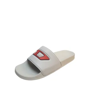 Diesel Mens  Shoes SA-Mayemi D Slip On Comfort Slide Sandals White Red