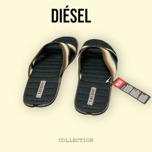 Diesel NWT cross strap men’s sandals size 12