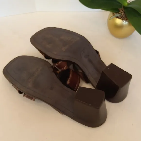 Donald J Pliner brown sandals