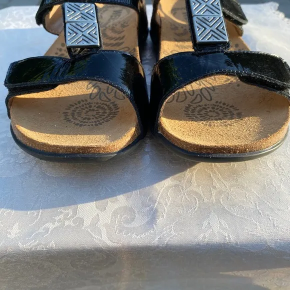 Dr. Andrew Weil Sonora Orthaheel Sandals, Women’s, Velcro, Leather, Size…