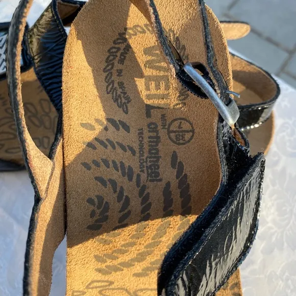 Dr. Andrew Weil Sonora Orthaheel Sandals, Women’s, Velcro, Leather, Size…