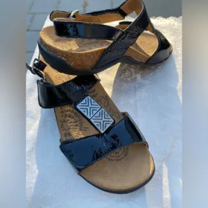 Dr. Andrew Weil Sonora Orthaheel Sandals, Women’s, Velcro, Leather, Size…