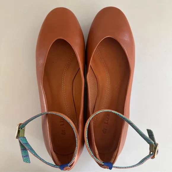 dr LIZA ballet sneaker - CARAMELO LeComfort Shoe Platform Made In Brasil sz 8