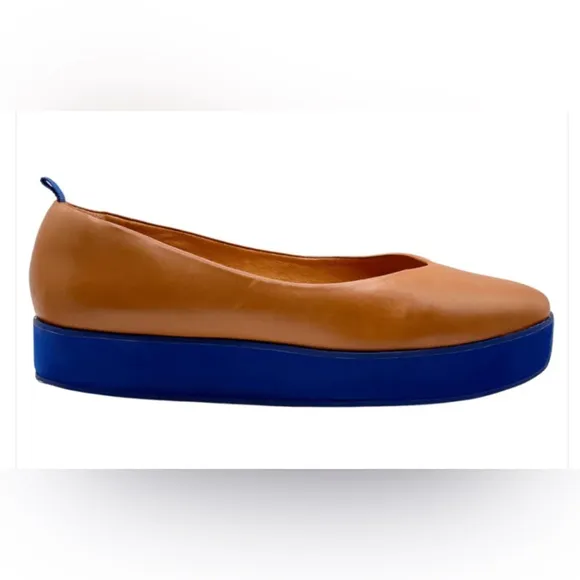 dr LIZA ballet sneaker - CARAMELO LeComfort Shoe Platform Made In Brasil sz 8