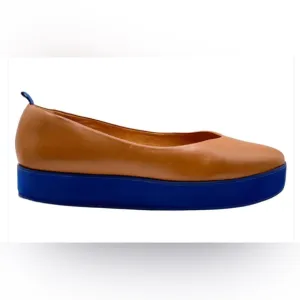 dr LIZA ballet sneaker - CARAMELO LeComfort Shoe Platform Made In Brasil sz 8