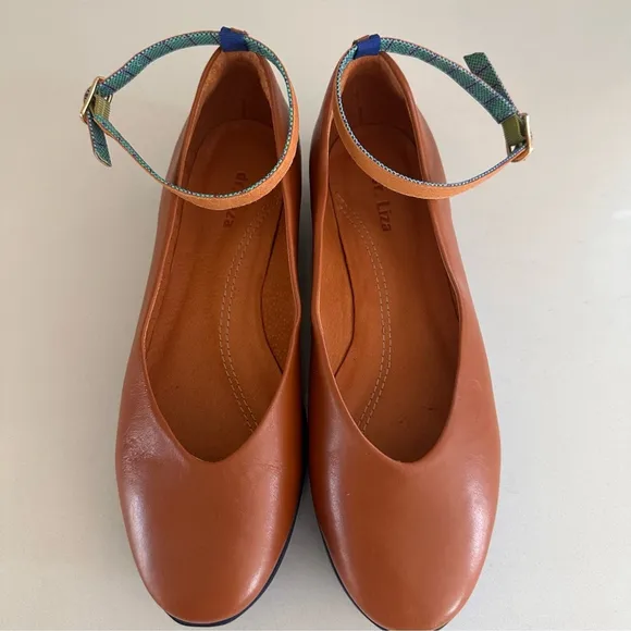 dr LIZA ballet sneaker - CARAMELO LeComfort Shoe Platform Made In Brasil sz 8
