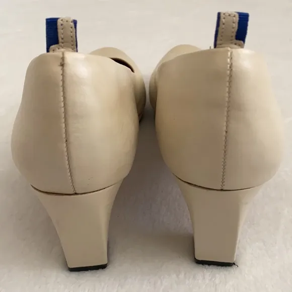 dr LIZA | Farah Leather Sneaker Pumps Heels Made in Brazil Golden Sand (8.5 M)