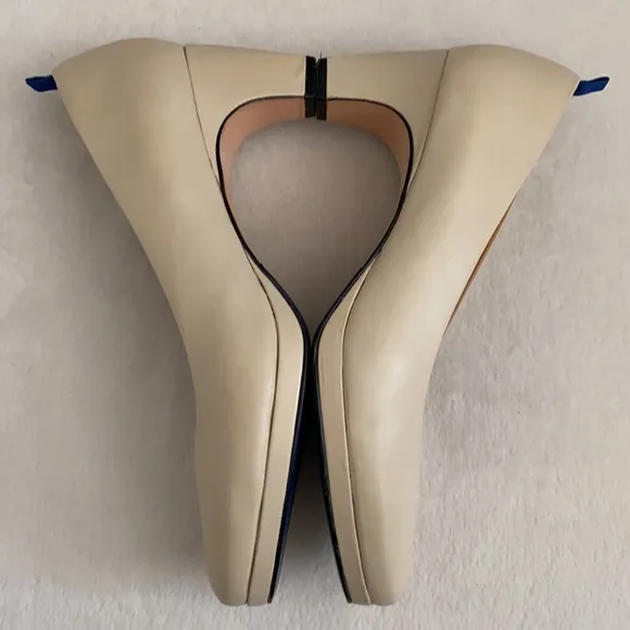 dr LIZA | Farah Leather Sneaker Pumps Heels Made in Brazil Golden Sand (8.5 M)