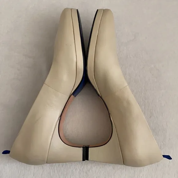 dr LIZA | Farah Leather Sneaker Pumps Heels Made in Brazil Golden Sand (8.5 M)
