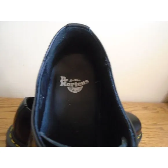 Dr Martens 25567 black Platform Oxford Shoes size women’s 8