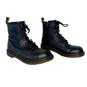 Dr. Martens Black Leather Men's Boots
