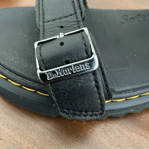Dr Martens Kyle J Big Girls Black Sandals size US 4, UK 3, EU 36
