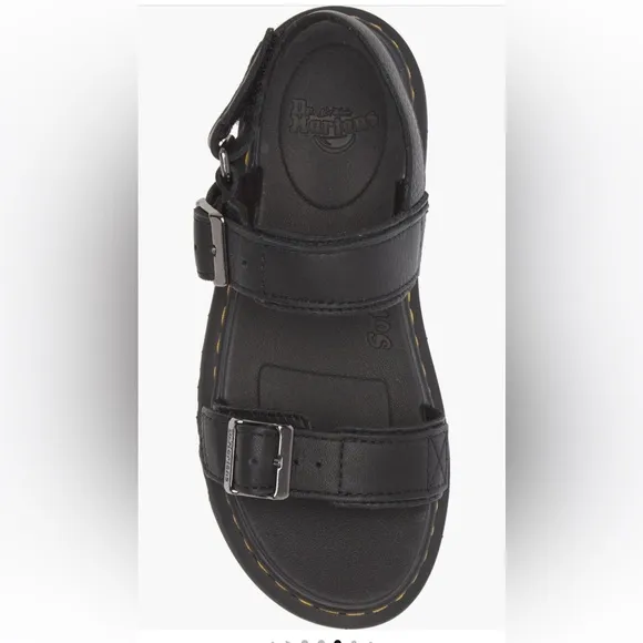 Dr Martens Kyle J black sandals