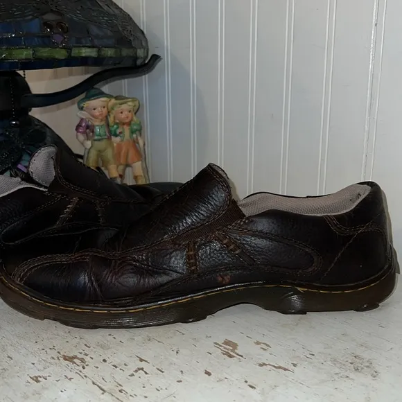 Dr Martens mens slip on loafers shoes size 10 leather