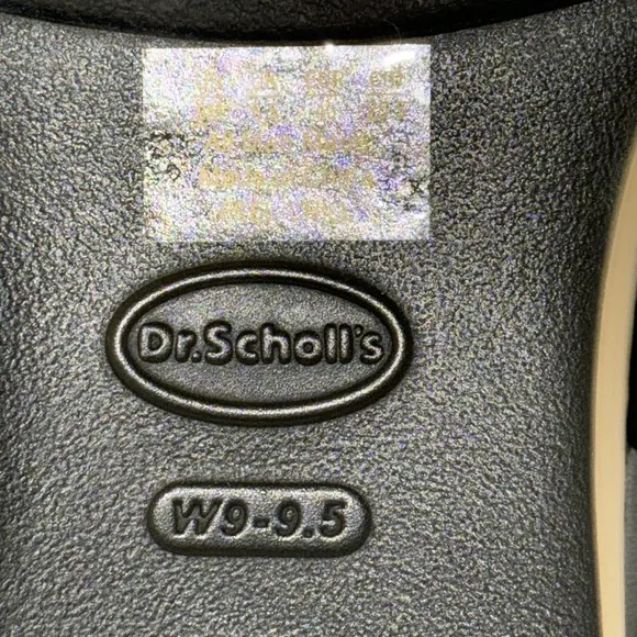 Dr Scholl’s Feel Chill Revitalize Clogs Slip On Shoes Black Women’s 9 NWOB