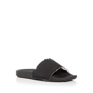 DRKSHDW Mens Black Puffer Rick Owens Toe Platform Slip On Slide Sandals Shoes 44