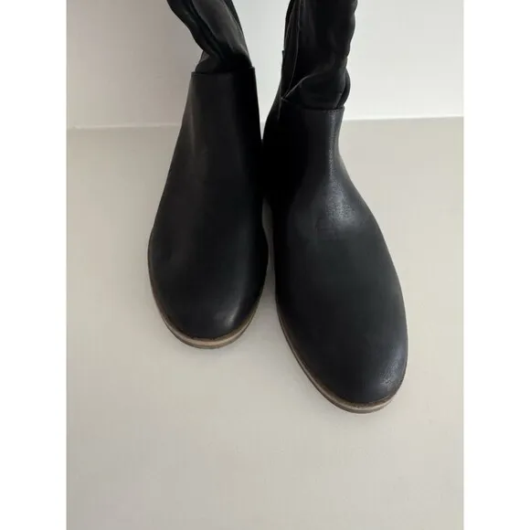 Dr.Scholl's Astir Zip Women's Black Boots NW/OB 8.5M tall comfy cushion