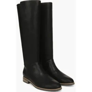 Dr.Scholl's Astir Zip Women's Black Boots NW/OB 8.5M tall comfy cushion