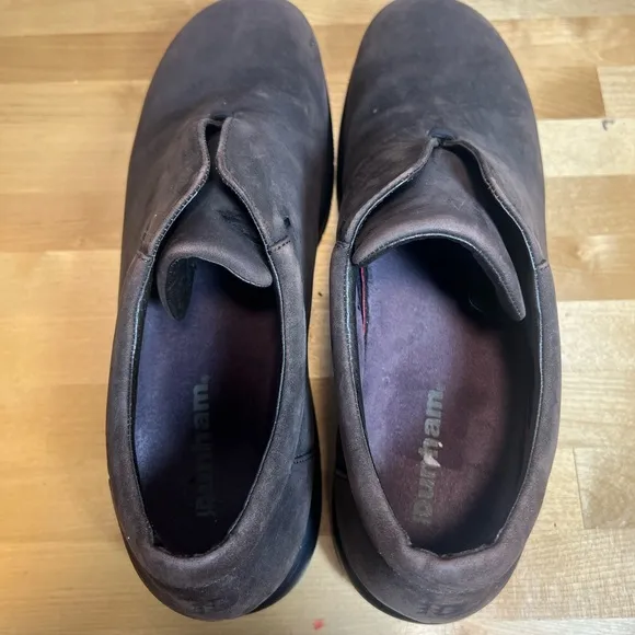 Dunham Kendal Brown Leather Slip-On Shoes Men’s Size  11AA