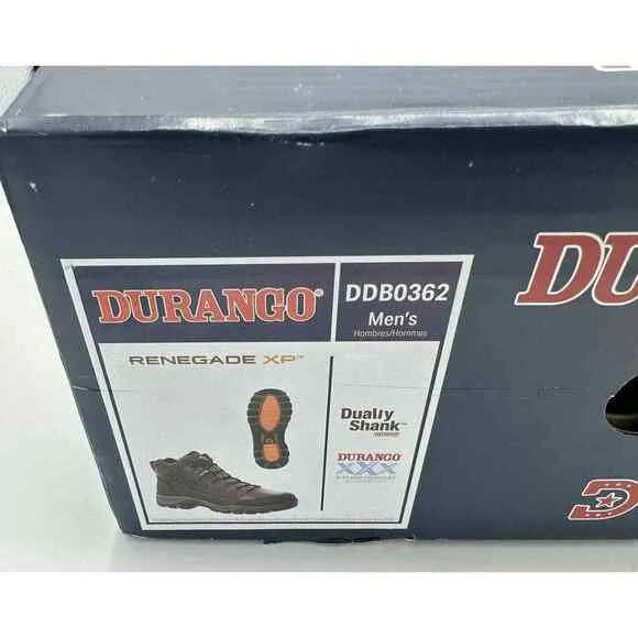 Durango Renegade XP Hickory Brown Hiker Boots Mens Size 8 New in Box