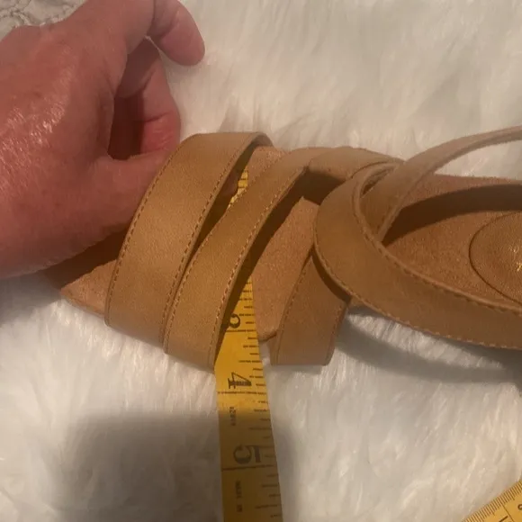 Easy street Sz 7.5 flex sole heeled sandals