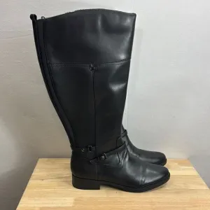 Easy Spirit Leigh Riding Boots Black Size 11 M- NIB