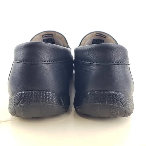 ECCO Classic Moc II Venetian Loafer Black Men's Size 10 Casual Comfort  Shoes