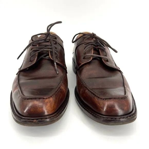 Ecco Men's Brown Windsor Apron Oxford Comfort Shoes EU41 / US8