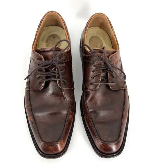 Ecco Men's Brown Windsor Apron Oxford Comfort Shoes EU41 / US8