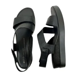 Ecco touch leather open toe sandals black 11