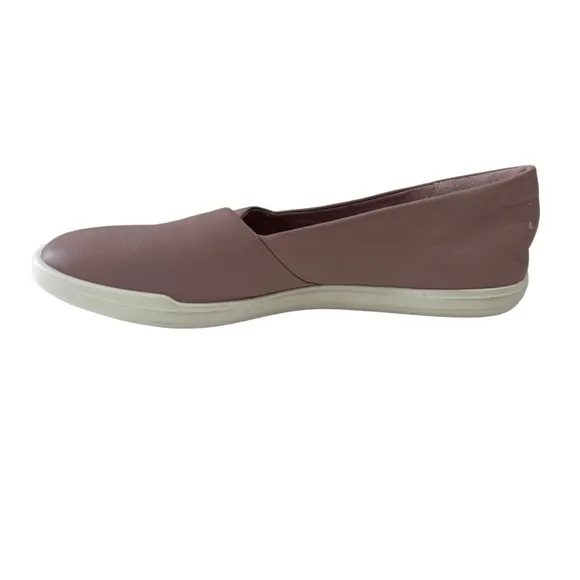 Ecco Women's Size 38 (6-6.5) Simpil W Woodrose Purple Leather Slip On Shoes