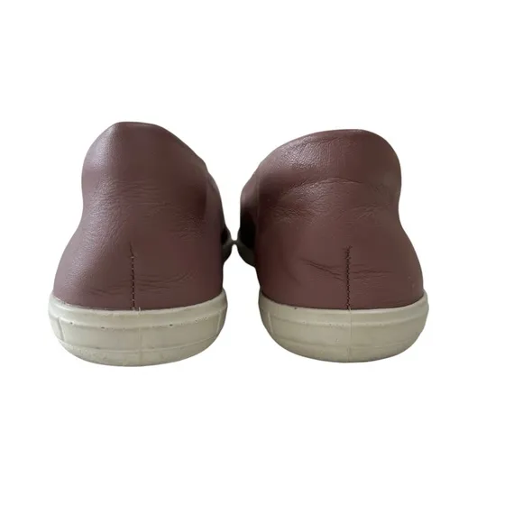 Ecco Women's Size 38 (6-6.5) Simpil W Woodrose Purple Leather Slip On Shoes