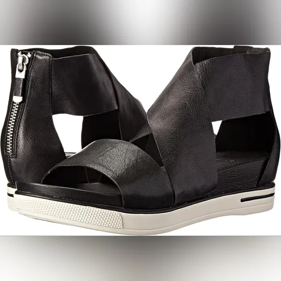 Eileen Fisher Gladiator Sport Dress Leather Sandals