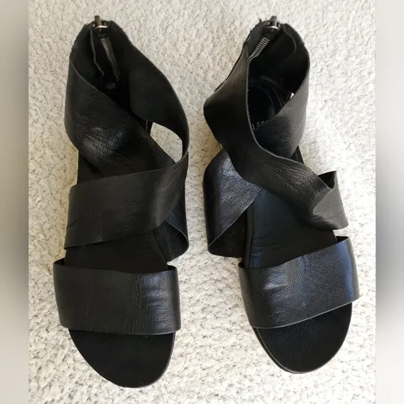 Eileen Fisher Gladiator Sport Dress Leather Sandals