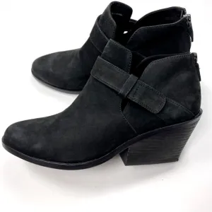 Eileen Fisher Ives Tumbled Nubuck Bootie‎ Women 8 NWOB $250 Black Ankle Boots