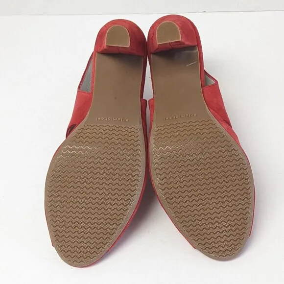 Eric Michael Peru Heeled Sandals, Red, Women's 40 EU (US 9.5-10)