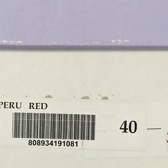 Eric Michael Peru Heeled Sandals, Red, Women's 40 EU (US 9.5-10)