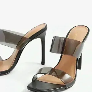 EXPRESS - Barely There Double Band Heeled Sandals 7