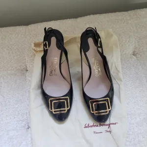 Ferragamo slingback shoes