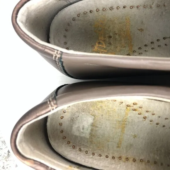 Fidelio Women's Size UK 4 (6.5-7) Hallux Brown Bronze Closed Toe Wedge Shoes