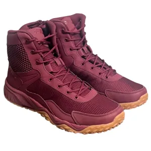 Fila Mens Boots Chastizer Burgundy Leather Mesh Ankle Support Boot Size 11 NIB