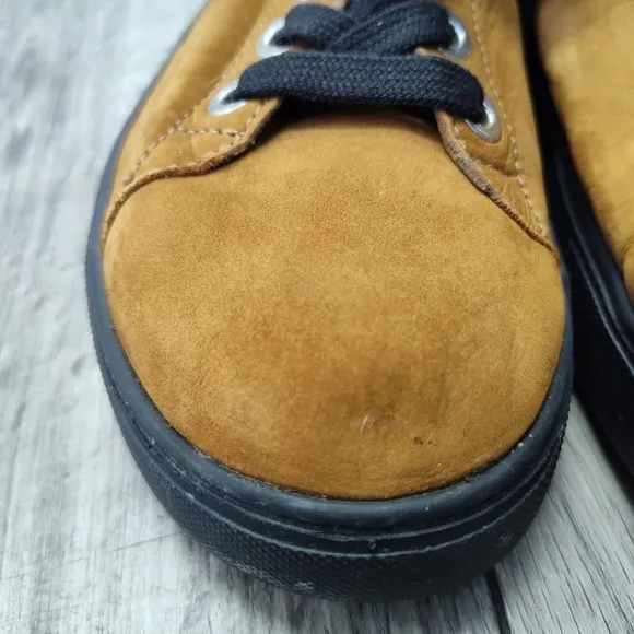 Finn Comfort Shoes Women's 6.5 Elpaso Brown Nubuck Leather Suede Germany Sneaker