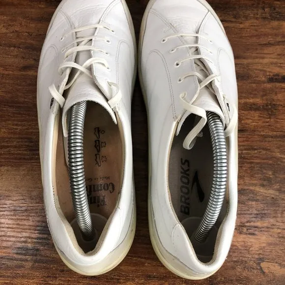 Finn Comfort Women Size 42 US 11 Sneakers White Leather Lace Up Shoes Germany