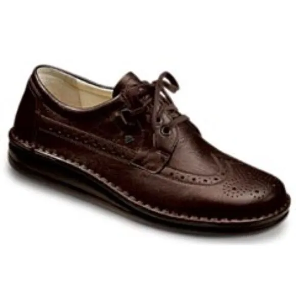 Finn Comfort York Espresso Leather Men's Size 41/US 8