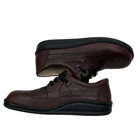 Finn Comfort York Espresso Leather Men's Size 41/US 8