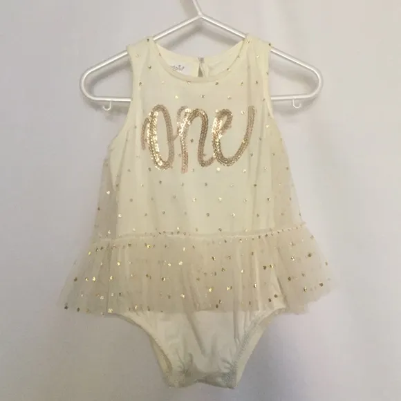 First Birthday gold Bundle