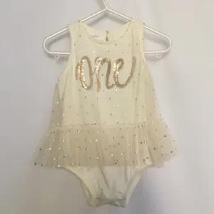 First Birthday gold Bundle